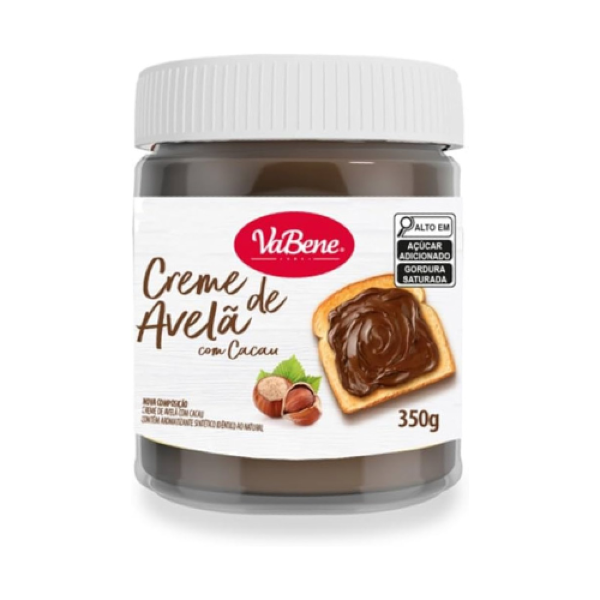 CREME DE AVELÃ C/CACAU VABENE 350GR