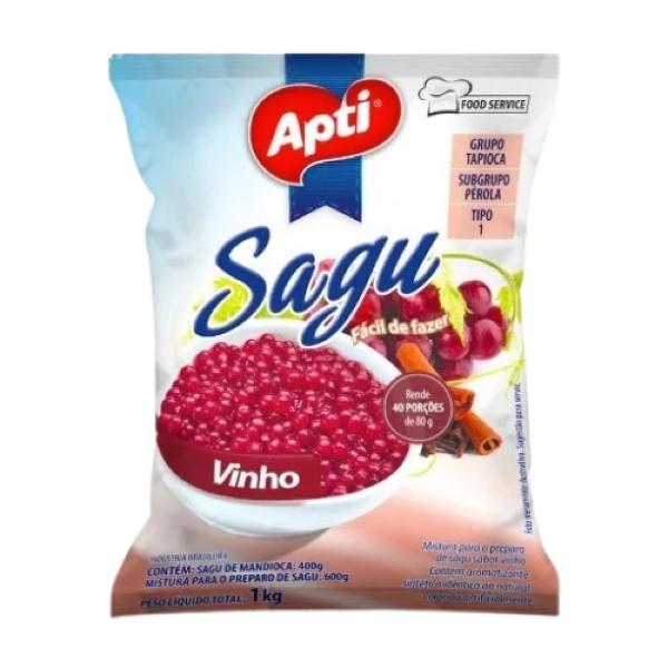 MISTURA P/PREPARO SAGU VINHO APTI 1KG