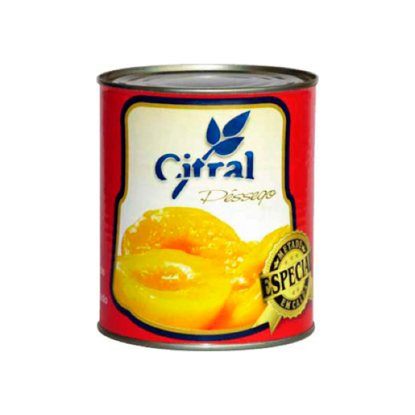 PÊSSEGO EM CALDAS METADE CITRAL 430GR