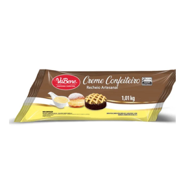 RECHEIO ARTESANAL CREME CONFEITEIRO VABENE 1,01KG