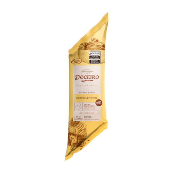 RECHEIO FORNEÁVEL CREME LEITINHO DOCEIRO 1,005KG