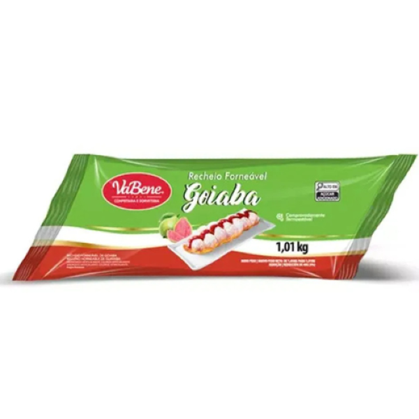 RECHEIO FORNEÁVEL GOIABA VABENE 1,010KG