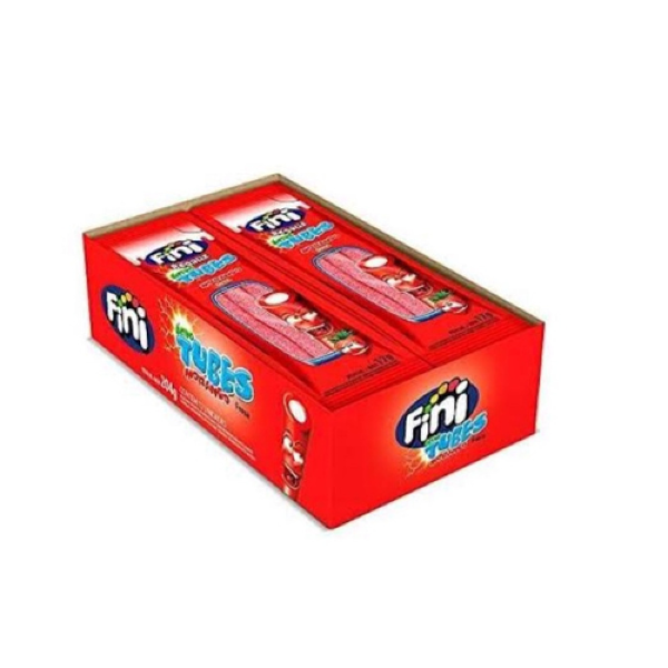 BALA TUBES MORANGO CÍTRICAS FINI 180GR