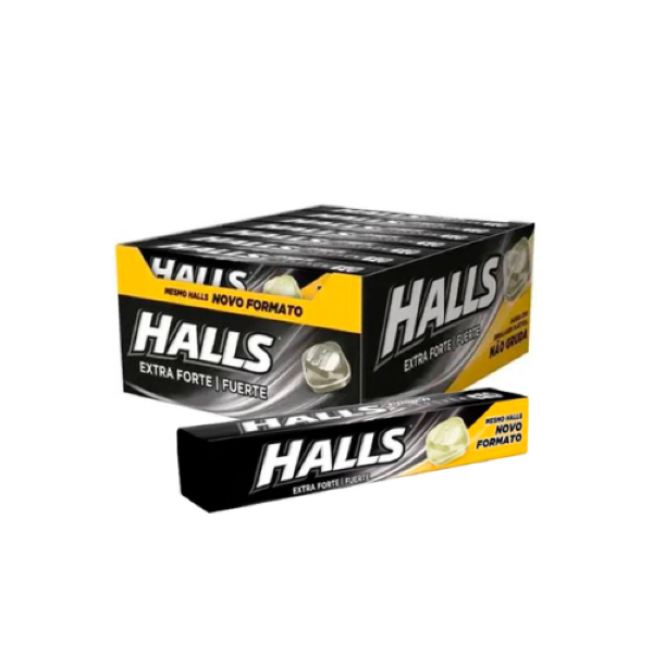 HALLS EXTRA FORTE CX/UND