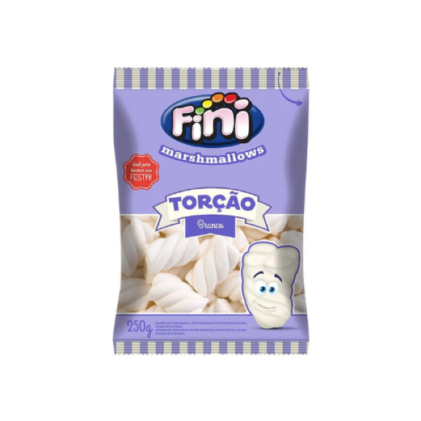 MARSHMALLOW TORÇÃO BRANCO FINI 250GR
