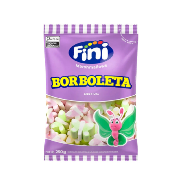 MARSHMALLOWS BORBOLETA FINI 250G
