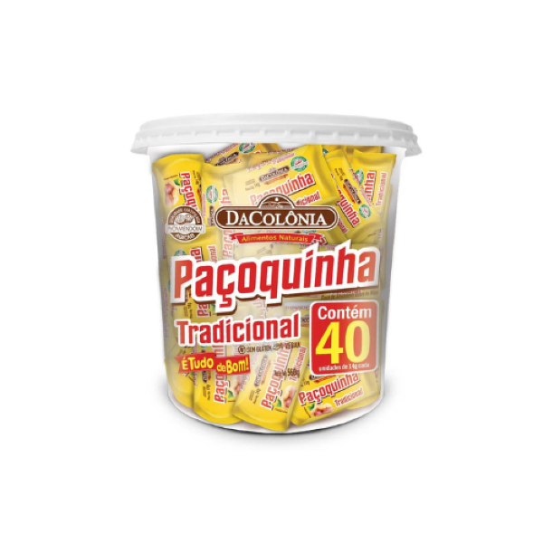 PAÇOCA ROLHA DA COLÔNIA 560GR