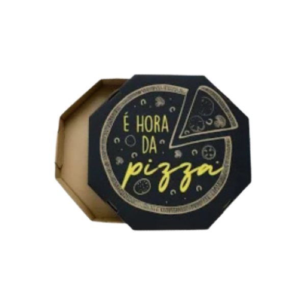 CAIXA P/PIZZA PRETA N35 C/25