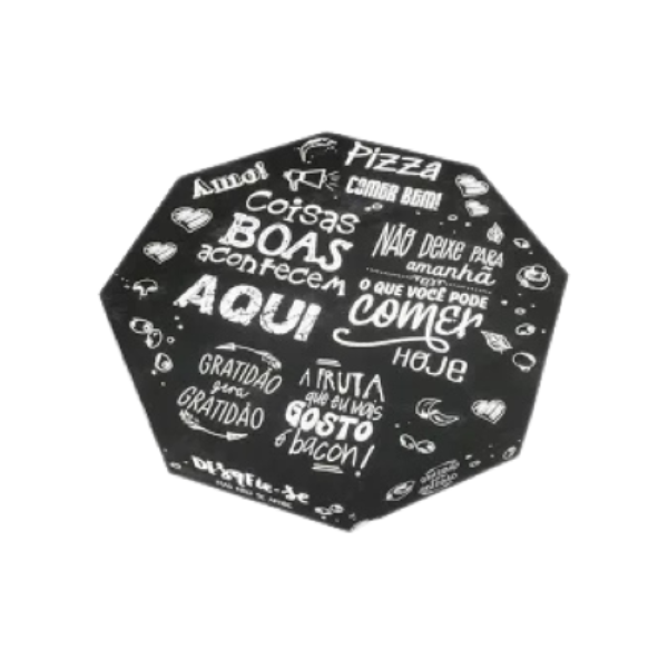 CAIXA P/PIZZA PRETA N45 C/25