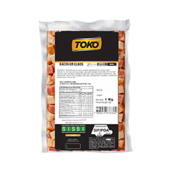 BACON CUBOS BARRIGA TOKO 1KG