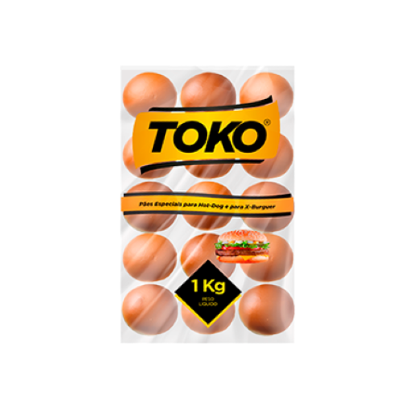 PÃO ARGOLA C/ GERGELIM TOKO C/15UN