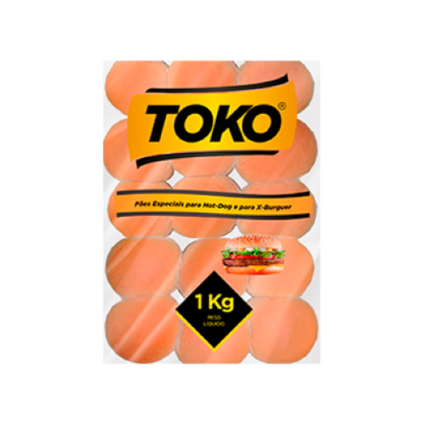 PÃO HAMBURGUER TOKO C/15UN