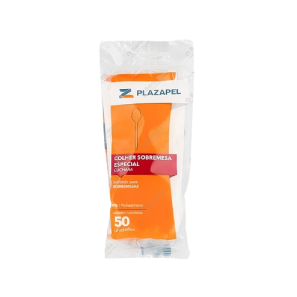 COLHER P/SOBREMESA CRISTAL PLAZAPEL C/50