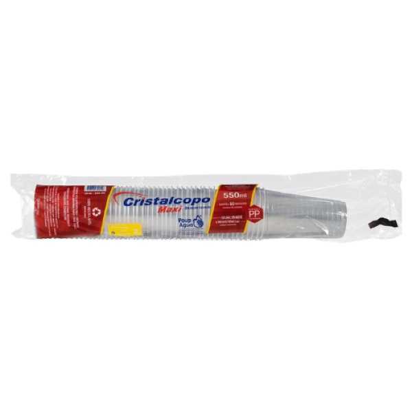 COPOS CRISTALCOPO 550ML C/50 AÇAI