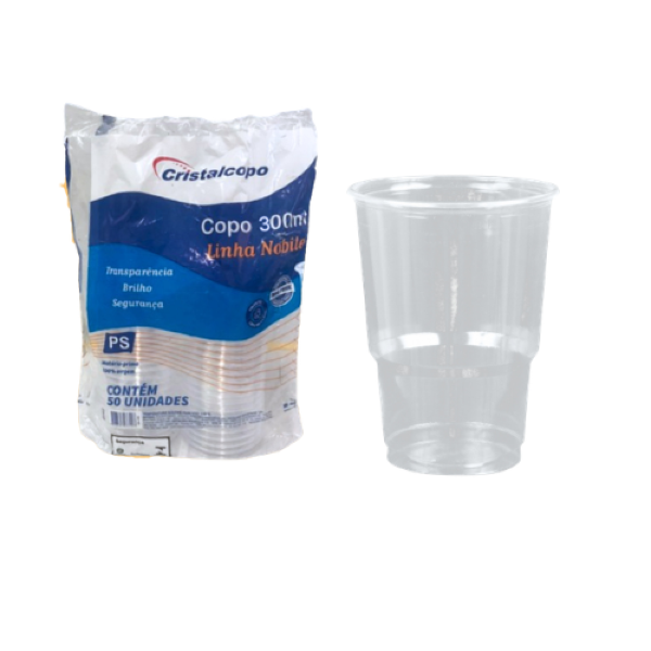 COPOS CRISTALCOPO NOBILE 300ML C/50
