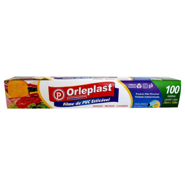 FILME PVC 100M ORLEPLAST