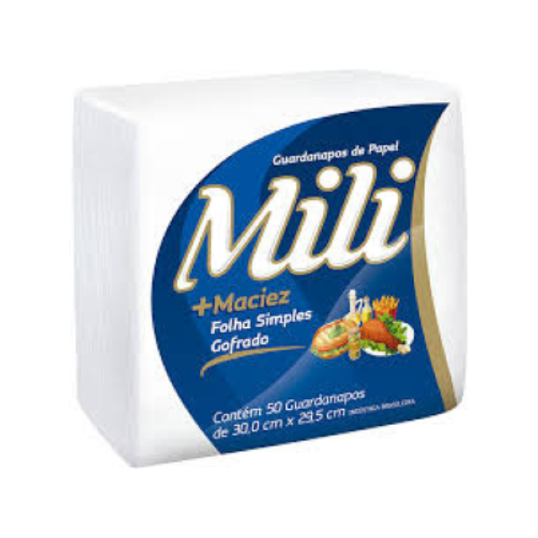 GUARDANAPO GOURMET MILI 30X29,5CM C/50UN