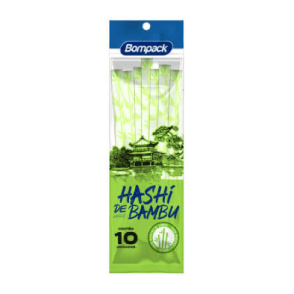 HASHI DE BAMBU BOMPACK C/10
