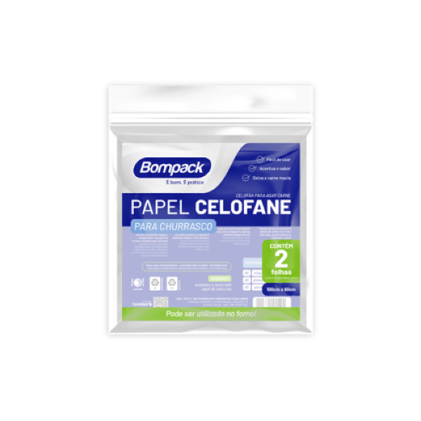 PAPEL CELOFANE BOMPACK 100CM X 60CM