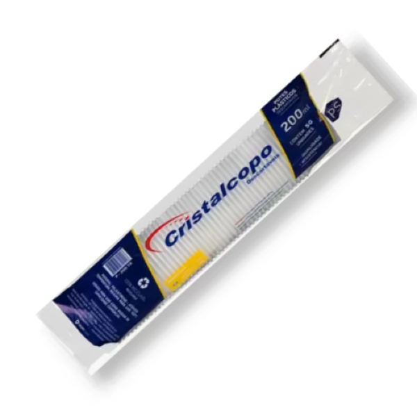POTE CRISTALCOPO 200ML C/50UN
