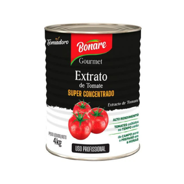 EXTRATO DE TOMATE GOURMET BONARE 4KG