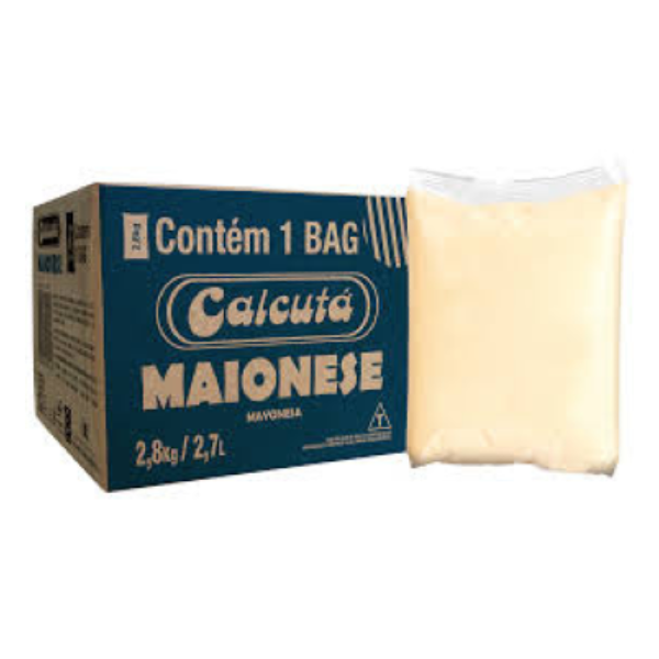 MAIONESE CALCUTÁ BOX 2,8KG