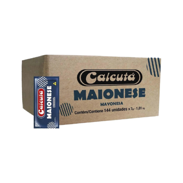MAIONESE CALCUTÁ SACHE 144X7G