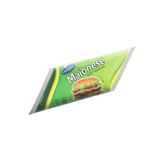 MAIONESE VERDE TEMPERADA LANCHERO 1KG UN