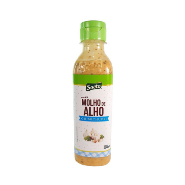 MOLHO DE ALHO CHIMICHURRI SOETO 200ML