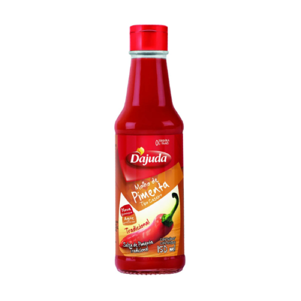 MOLHO DE PIMENTA CASEIRA TRAD D'AJUDA 150ML