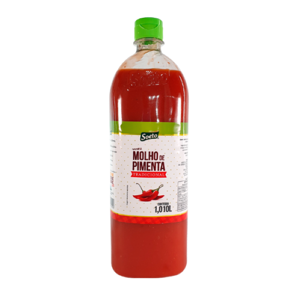 MOLHO DE PIMENTA CASEIRO SOETO 1,010L
