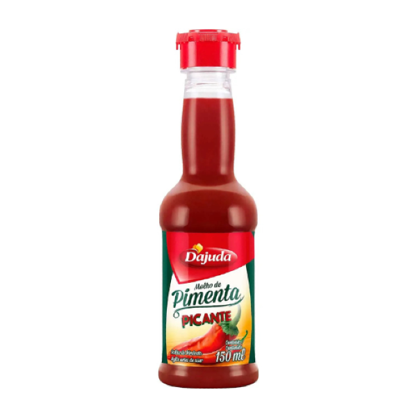 MOLHO DE PIMENTA D'AJUDA PICANTE 150ML