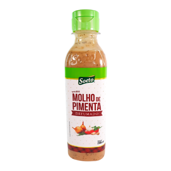 MOLHO DE PIMENTA DEFUMADO SOETO 1L