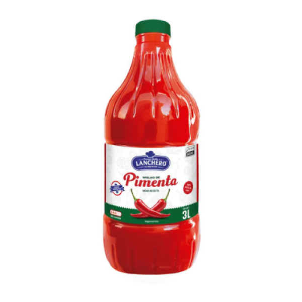 MOLHO DE PIMENTA LANCHERO 3L