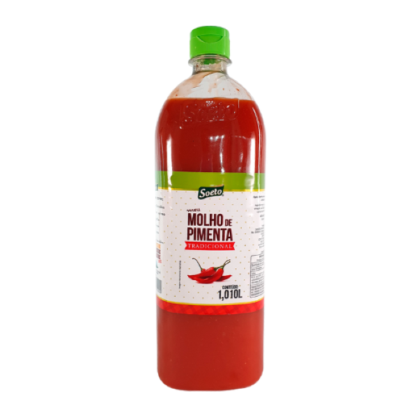 MOLHO DE PIMENTA TRADICIONAL SOETO 1,01L