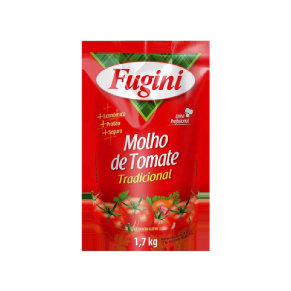 MOLHO DE TOMATE TRADICIONAL  FUGINI 1,7KG
