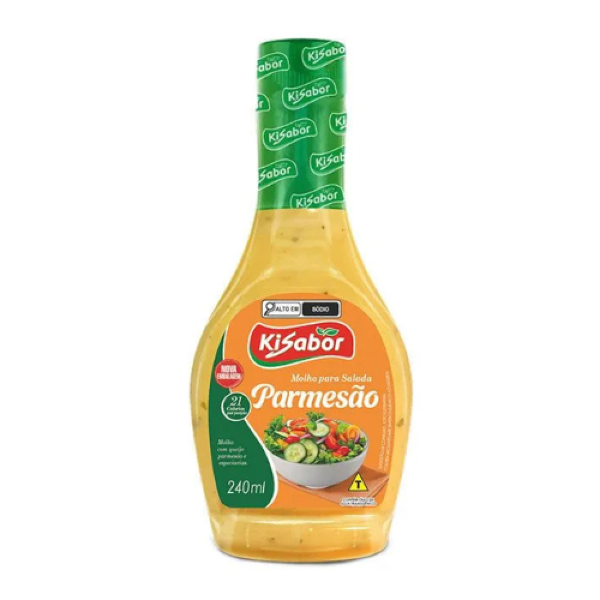 MOLHO P/SALADA KISABOR PARMESÃO 240ML
