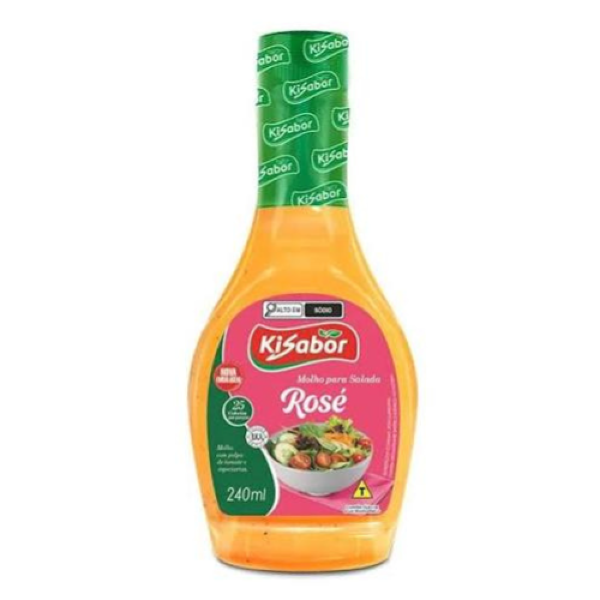 MOLHO P/SALADA KISABOR ROSE 240ML
