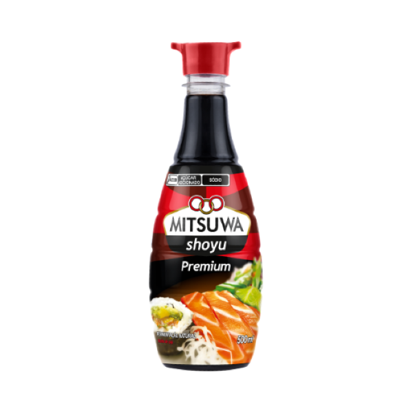 MOLHO SHOYU MITSUWA PREMIUM PET 500ML