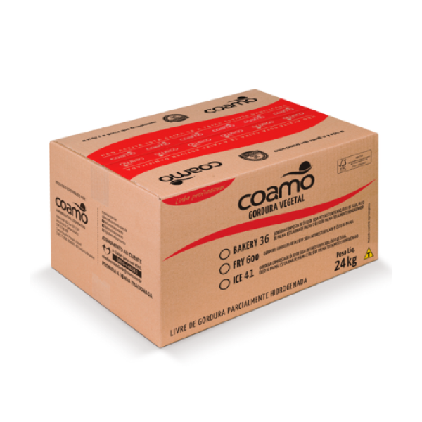GORDURA VEGETAL COAMO FRY 600 CX 24KG