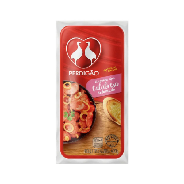 LINGUICA TIPO CALABRESA PERDIGÃO 400GR