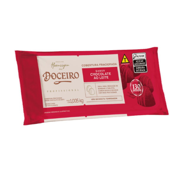 COBERTURA BARRA SABOR AO LEITE DOCEIRO 1,005KG