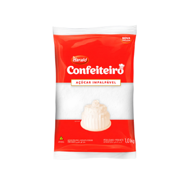 AÇÚCAR IMPALPÁVEL HARALD CONF 1KG