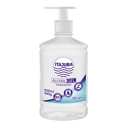 ALCOOL GEL ITAJUBA 500ML