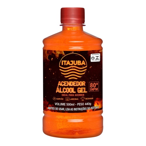 ACENDEDOR EM GEL ITAJUBA 500ML
