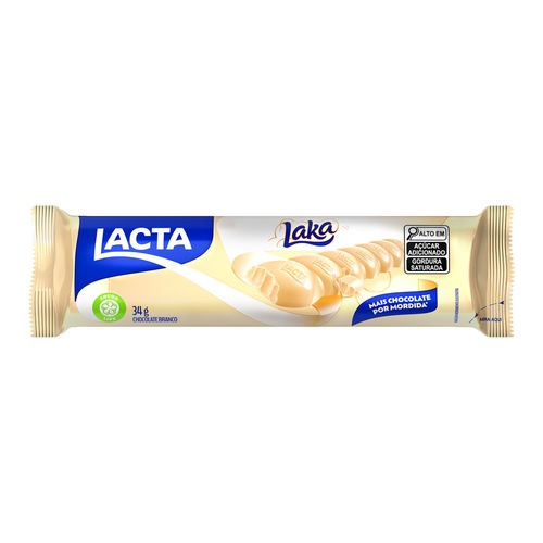 CHOCOLATE LACTA BRANCO CX/UND