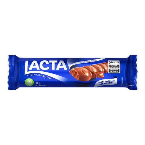CHOCOLATE LACTA AO LEITE CX/UND