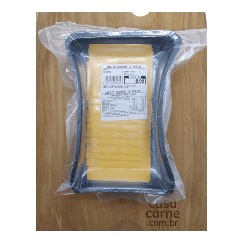 QUEIJO FATIADO SABOR CHEDDAR AMERICANO TONADITA 144GR
