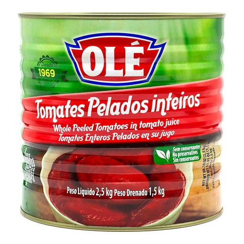 TOMATE PELADO OLÉ 1,5KG