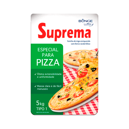 FARINHA DE TRIGO P/PIZZA SUPREMA